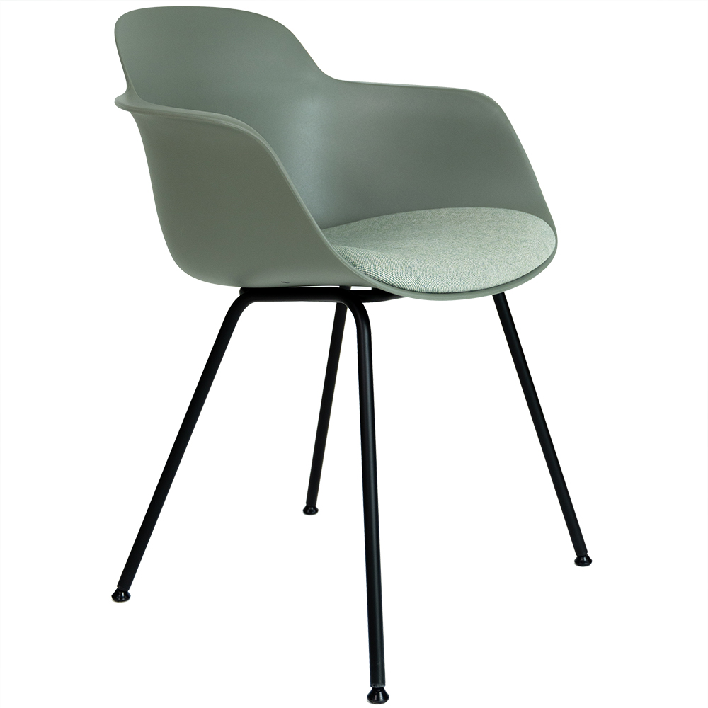 Seat Upholstered | Military Green | Black