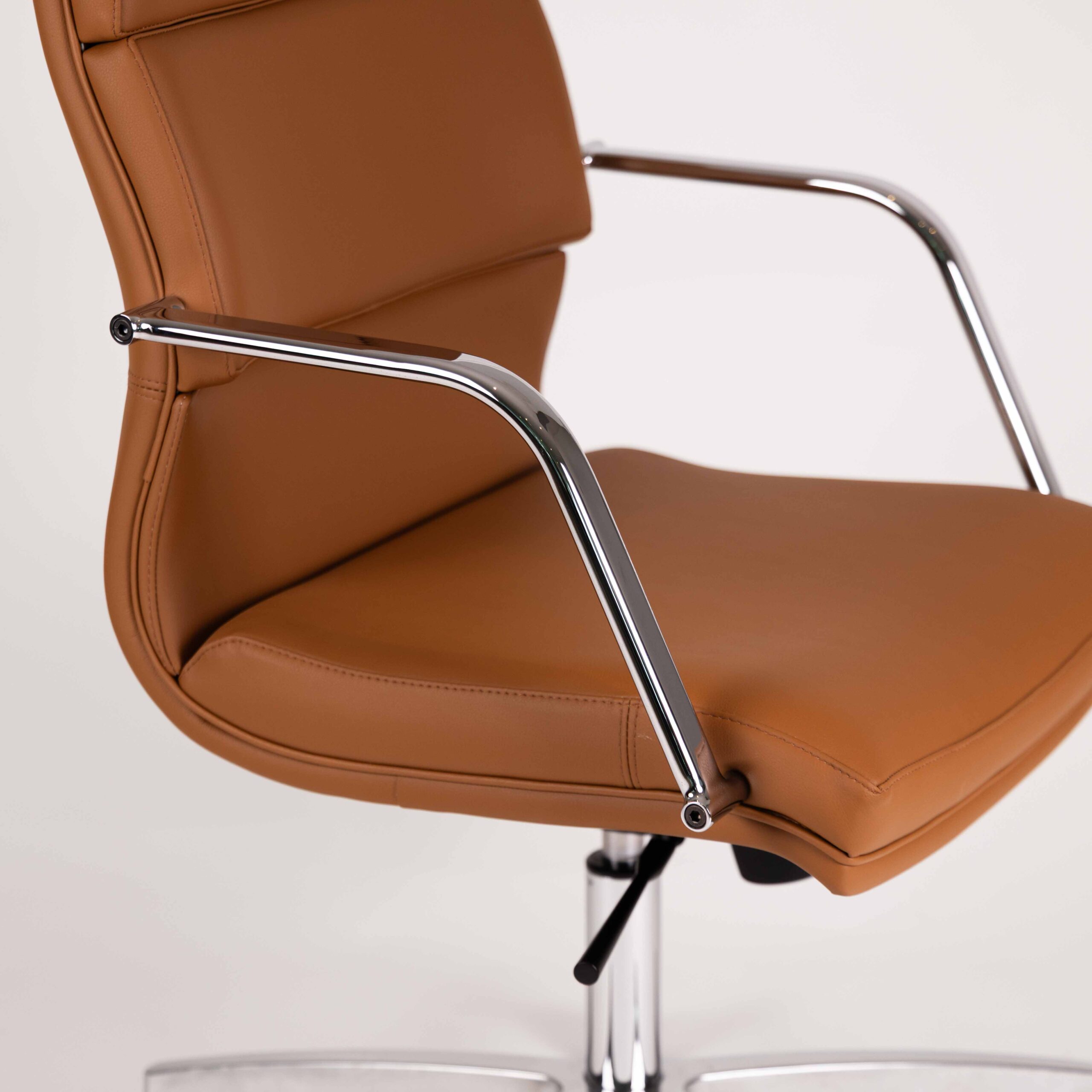 Vegas, Sienna | Metal Arm | Polished Aluminium