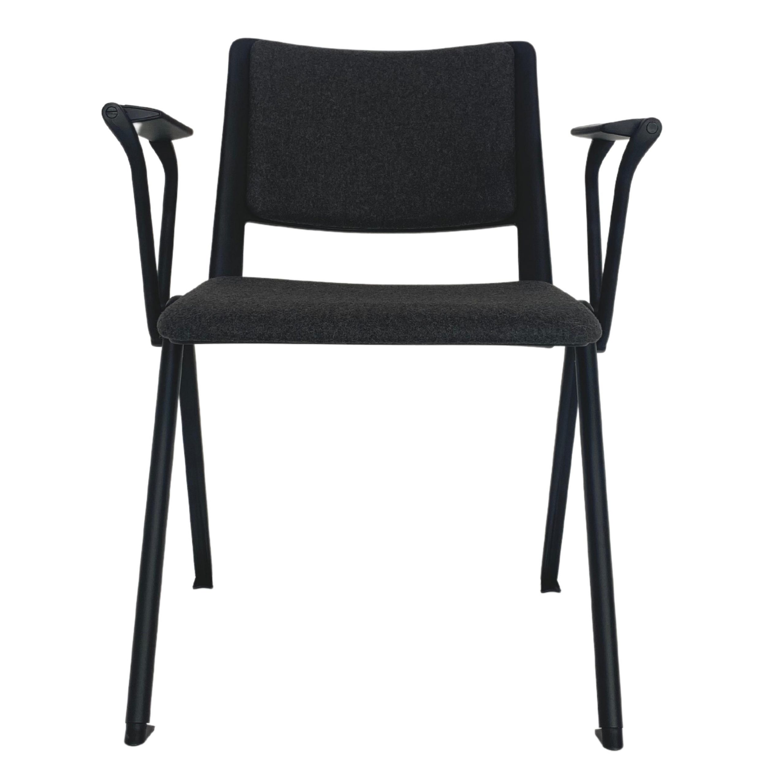 Black | with arms | Fully Upholstered