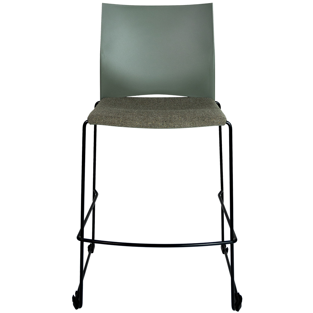 Seat Upholstered | Military Green | Black 650H
