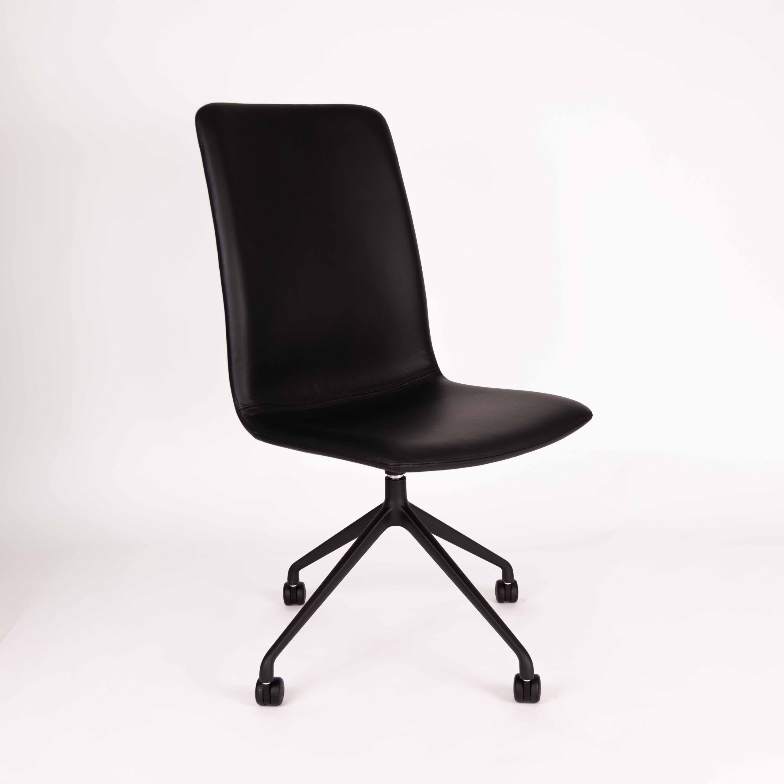 Black leather | Black base
