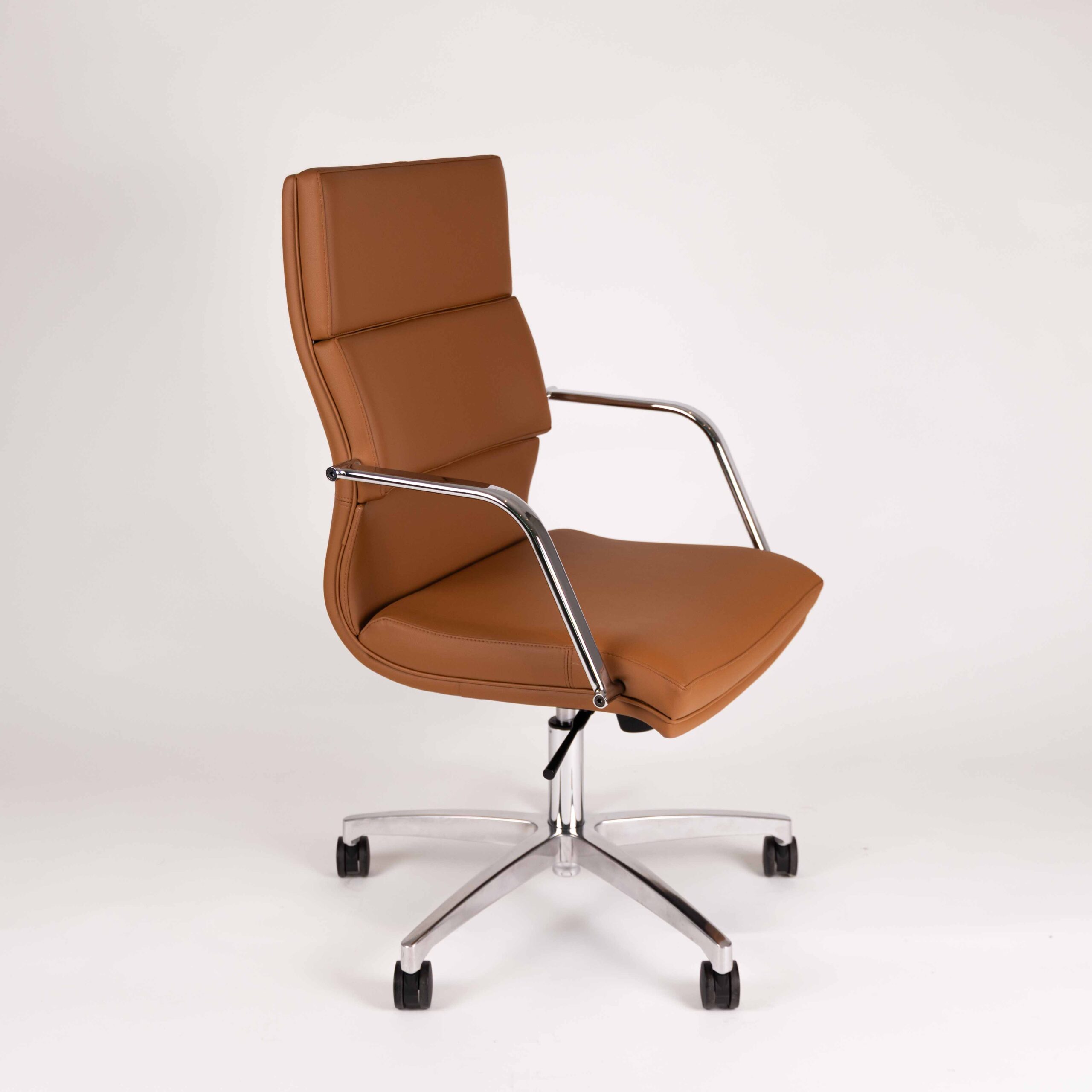 Vegas, Sienna | Metal Arm | Polished Aluminium